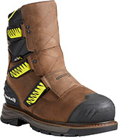 Men's Ariat 8" Composite Toe WP Metguard Side-Zip Velcro Fit Work Boot 10021706