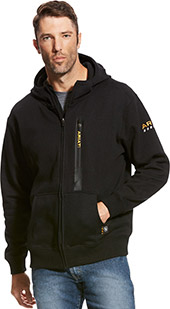 Product: Men's Ariat Rebar Workman Full Zip Hoodie 10023937