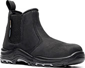 Men's Bonanza 6" Waterproof Slip-On Work Boot BA-601-BLK