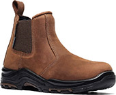 Men's Bonanza 6" Waterproof Slip-On Work Boot BA-601-DKBR