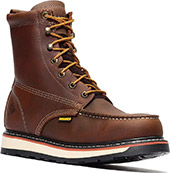 Men's Bonanza 8" Wedge Sole Moc Toe Work Boot BA-813-CBRN