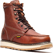 Men's Bonanza 8" Wedge Sole Moc Toe Work Boot BA-813-LTBR