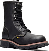 Men's Bonanza 9" Logger Work Boot BA-901-BLK
