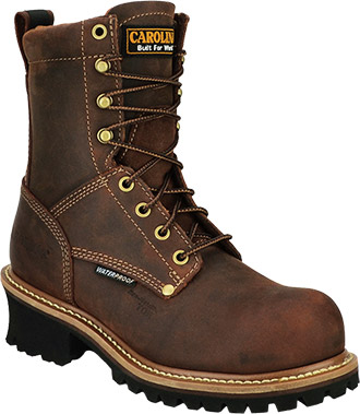 logger work boots on sale