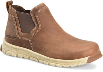 Men's Carolina Aluminum Toe Wedge Sole Slip-On Romeo Work Boot