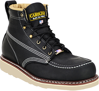 mens black wedge sole boots