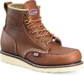 Men's Carolina 6" Steel Toe Wedge Sole Moc Toe Work Boots (U.S.A.) CA7503
