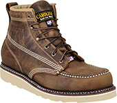 Men's Carolina 6" Steel Toe Wedge Sole Work Boot (U.S.A.) CA7811