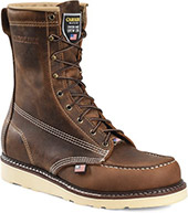 Men's Carolina 8" Steel Toe Wedge Sole Moc Toe Work Boot (U.S.A.) CA8512