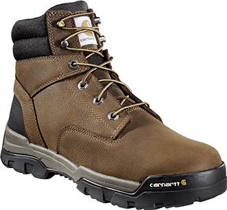 Carhartt Men s Ground Force 6 inch Waterproof Composite Toe Boot CME6347 14 Brown