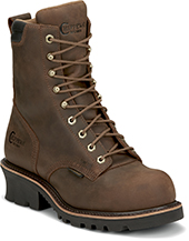 Frye men's logger boots online
