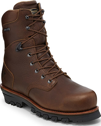 chippewa cap toe boots