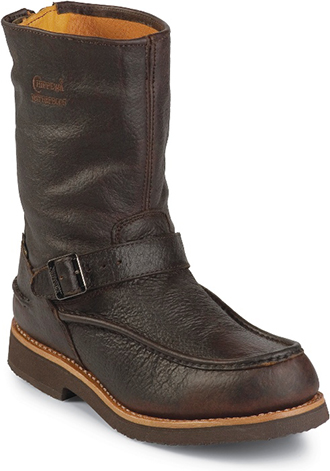 chippewa boots pull on