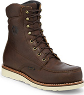 Men's Chippewa Boots 8" Waterproof Wedge Sole Work Boot 25346