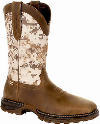 Men s Durango 12 Steel Toe WP Western Wellington Work Boot DDB0207 MidwestBoots
