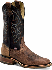 Men's Double H Grissom 12" Western Roper Work Boots (U.S.A.) DH4644