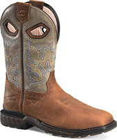Men's Double H 11" Composite Toe WP Metal Free Western Roper DH5430