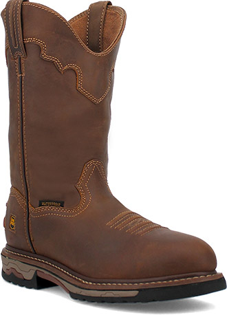 Men s Dan Post 11 Steel Toe WP Western Wellington Work Boot DP69512 MidwestBoots