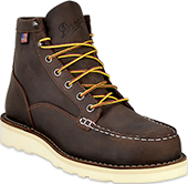 Women's Danner 6" Wedge Sole Moc Toe Work Boot (U.S.A. Built) 15575