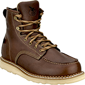 Men's Georgia Boot 6" Wedge Sole Moc Toe Work Boot (U.S.A.) GB00358