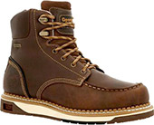 Men's Georgia Boot 6" Waterproof Wedge Sole Moc Toe Work Boot GB00429