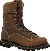 Men's Georgia Boot 9" Waterproof Low Heel Logger Work Boot GB00472