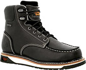 Men's Georgia Boot 6" Waterproof Wedge Sole Moc Toe Work Boot GB00475