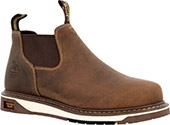 Men's Georgia Boot 4" Slip-On Wedge Sole Work Boot GB00545