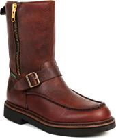 Men's 12" Georgia Boot Waterproof Side-Zipper Work Boots G4124