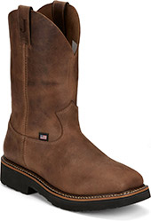 Men's Justin Original 11" Steel Toe Wellington Work Boot (U.S.A. Built) HL4223