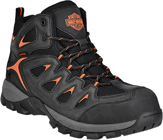 Men s Harley Davidson Composite Toe Woodridge WP Metal Free Hiker Boot D93329 MidwestBoots