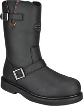 Men's Harley Davidson 10" Steel Toe Side-Zipper Wellington Work Boot D93120