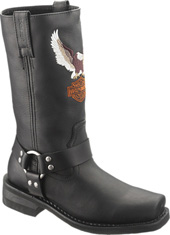 Men's Harley Davidson 11.5" Darren Harness Motorcycle Boot D93216