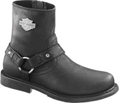 Men's Harley Davidson 7" Scout Wellingon Side-Zipper Harness Boot D95262