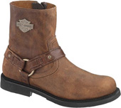 Men's Harley Davidson 7" Scout Wellingon Side-Zipper Harness Boot D95263