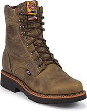 Men's Justin Original 8" Work Boot (U.S.A. Built) 440
