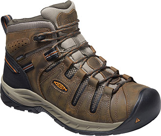 Men s KEEN Utility Flint II Waterproof Mid Work Boot 1025613 MidwestBoots