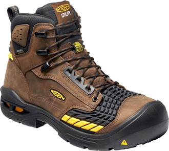 Men s KEEN Utility 6 Troy Composite Toe WP Work Boot U.S.A. Built 1025696 MidwestBoots