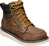 Men's KEEN Utility 6" Cincinnati Waterproof Wedge Sole Moc Toe Work Boot 1023223