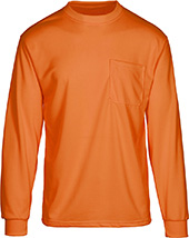 MAX Apparel Hi-Viz Moisture Wicking Long Sleeve T-shirt MAX453