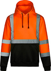 MAX Apparel Hi-Viz Class 3 Pulllover Heavyweight Hoodie MAX640
