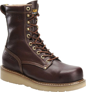 mens steel toe wedge boots