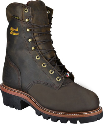 chippewa 9 inch logger boots