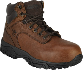 Iron Age Hauler Work Boots For Men - Waterproof, Composite Safety Toe, Slip-Resistant IA0160
