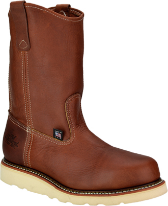 thorogood slip on steel toe boots