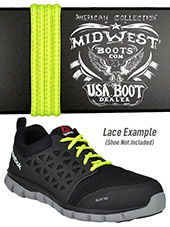 45" Neon Yellow Polyester Laces (U.S.A. Made) GWP101