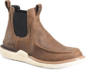 Product: Men's Phantom Rider 6" Western Romeo Slip-On Wedge Sole Moc Toe Work Boot PH5038