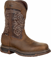 Men's Rocky 11" Composite Toe WP Western Wellington Work Boot RKW0249