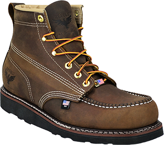 insulated wedge sole work boots