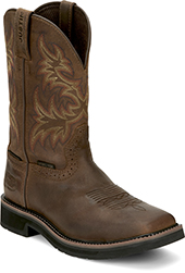 Men's Justin Original 11" Steel Toe WP Wellington Work Boot SE4690